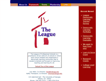 Tablet Screenshot of leagueschools.com